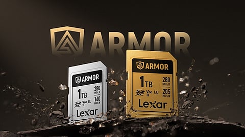 Armor Gold & Silver SDXC card