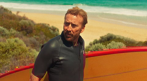 Nicolas cage in The Surfer
