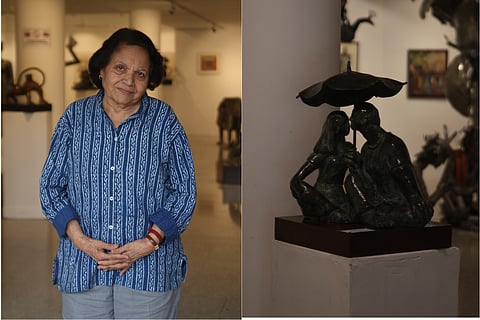 Artist and sculptor Kiran Dixit Thacker on catching the essence of a subject without frills