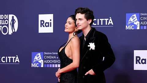 Kylie Jenner and Timothée Chalamet 