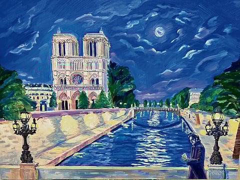 This art exhibition by Mari Poghosyan explores cross-cultural memories and identity