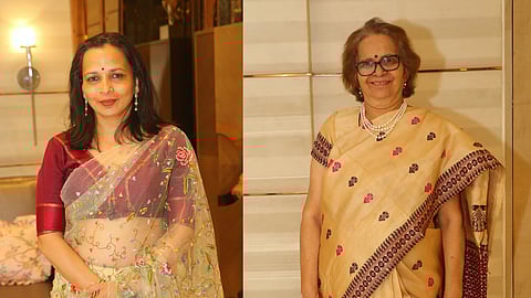 Rujuta (L); Rekha