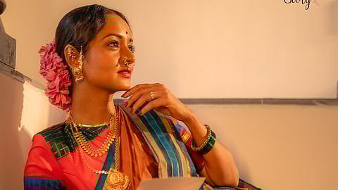 Nerige Story unveils an 80s-inspired Vintage Collection starring Kannada actress Shanvi Srivastava