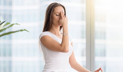 How can the 4-7-8 technique help you on a stressful day?