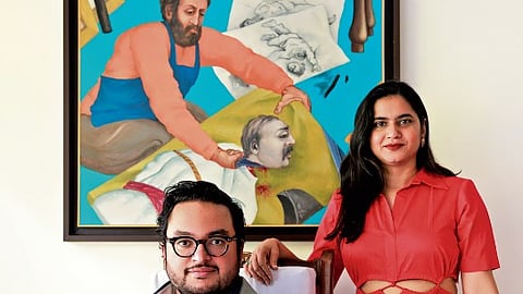 Keshav Mahendru and Dhwani Gudka