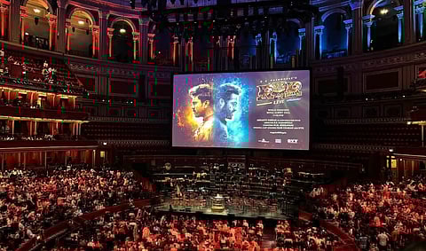 RRR was recently screened at the Royal Albert Hall