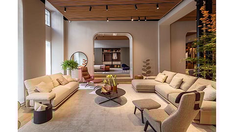 The Downtown Lounge and The Blisscape By Poltrona Frau