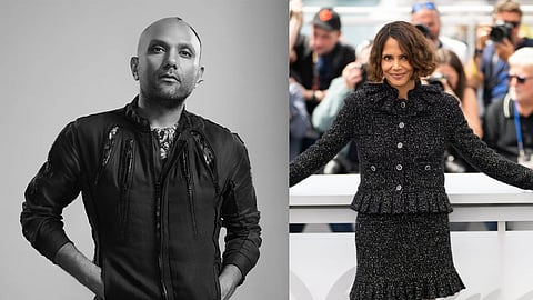 Gaurav Gupta (L); Halle Berry (R)
