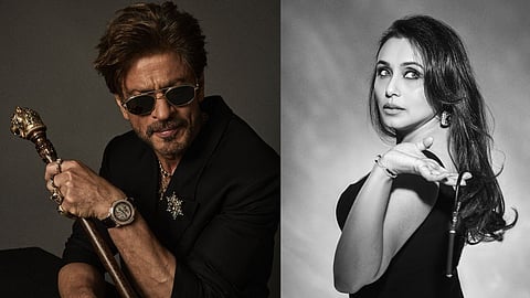 Shah Rukh Khan (L); Rani Mukerji (R)