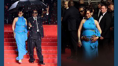 All eyes on Rihanna and A$AP Rocky’s red carpet PDA at Cannes 2025 premiere