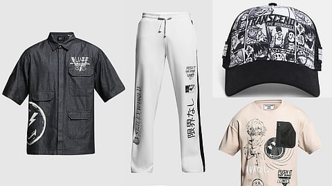 Oversized fits and manga art dominate this new streetwear collection