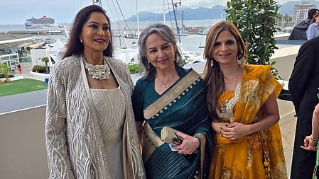 Cannes 2025: Saba Pataudi shares more moments of mother Sharmila Tagore, Simi Garewal