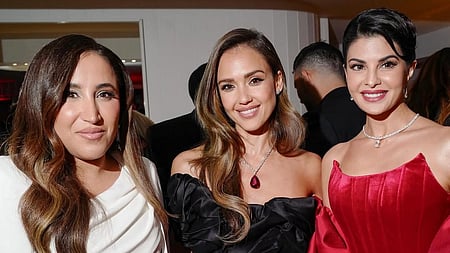 Jacqueline Fernandez meets Jessica Alba at Cannes: Still so speechless