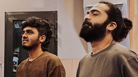 Simbu with Sai Abhyankkar