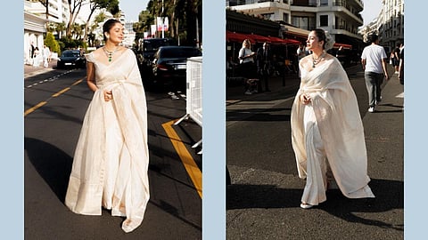 Nehha Pendse makes graceful Cannes 2025 debut in saree, joins India’s style icons at the French Riviera