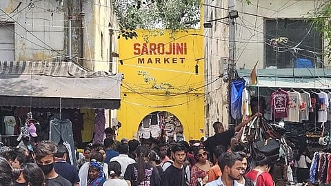 Sarojini Nagar market not shut down: Viral bulldozer rumours debunked