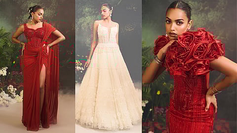 Divya Aggarwal’s The Night Garden collection captures celestial elegance in couture