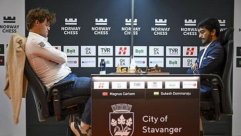 Magnus Carlsen reacts after stunning loss to Indian teen grandmaster