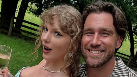 Taylor Swift and Travis Kelce turn heads at family wedding in Tennessee