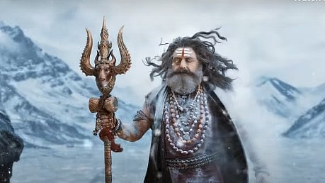 A screengrab of Nandamuri Balakrishna in Akhanda 2