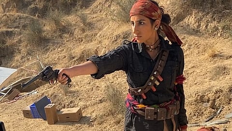 Parul Gulati undergoes training to learn gun shooting to for her fierce role in Donali