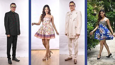 Debutante Hiya Chatterjee’s fashion-forward Father’s Day exclusive interview with dad Saswata Chatterjee