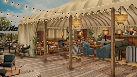 Lewis Hamilton unveils a luxe hospitality suite ahead of the British Grand Prix 2025