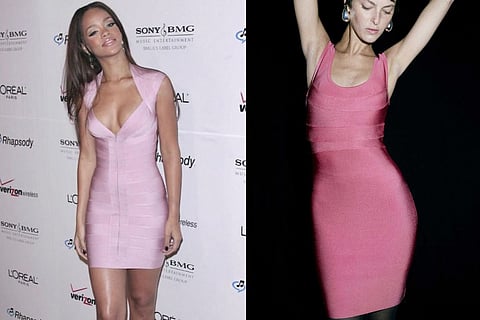 Hot or outdated? The return of the Bandage Dress sparks fashion debate