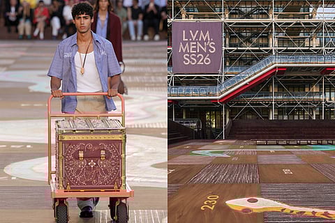Pharrell brings India to Paris: LV SS26 show features handcrafted trunks and artful set by Indian architect