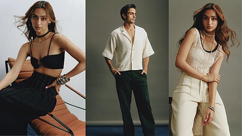 Ostilos PAUSE collection showcasing minimalist, fluid designs focused on comfort and quiet elegance.