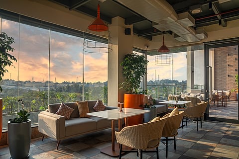 Perched above Mysuru’s skyline, this restaurant serves up local flavours with a view to remember