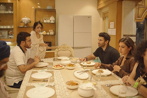 Sourav Ganguly meets Aditya Roy Kapur and Sara Ali Khan at his residence, cheers for their next, Anurag Basu's Metro… In Dino