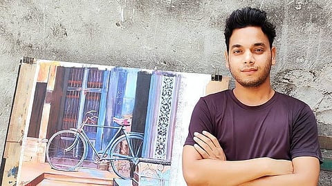 Painter Mohd Israr's search of lost time in Old Delhi