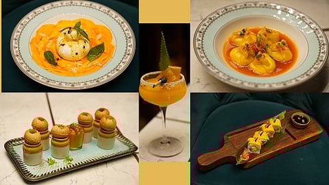 A glitzy tropical affair and a whole lot of mango drama at this Chowringhee hotspot