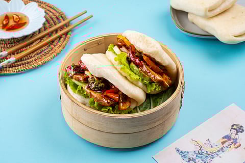 Teriyaki Veg Bao