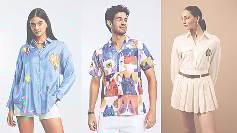 Models wearing NOYO’s minimalist activewear from the launch collection, styled for versatile everyday wear with clean lines and breathable performance fabrics.