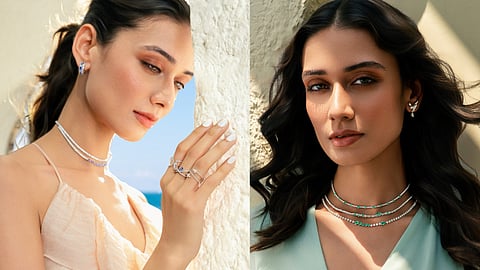 Hazoorilal Legacy’s Summer of Zoori collection—lightweight, expressive fine jewellery designed for effortless everyday elegance.


