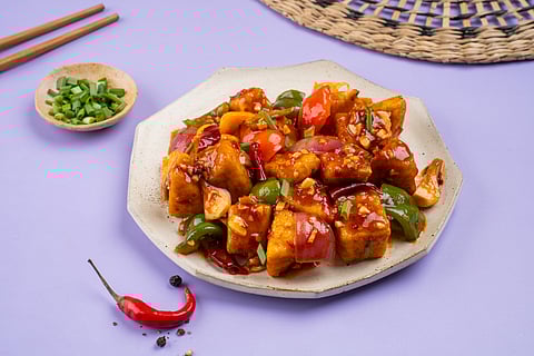 Schezwan-Style Chilli Paneer