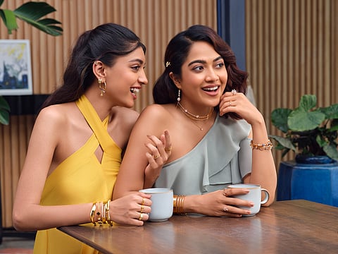 Reverie by Tyaani weaves Maheep Kapoor’s Victorian dreamscape in gold and gemstones
