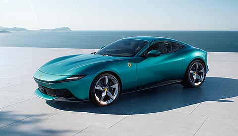 Ferrari's Amalfi is a sleek successor to the Roma and is its most affordable car yet