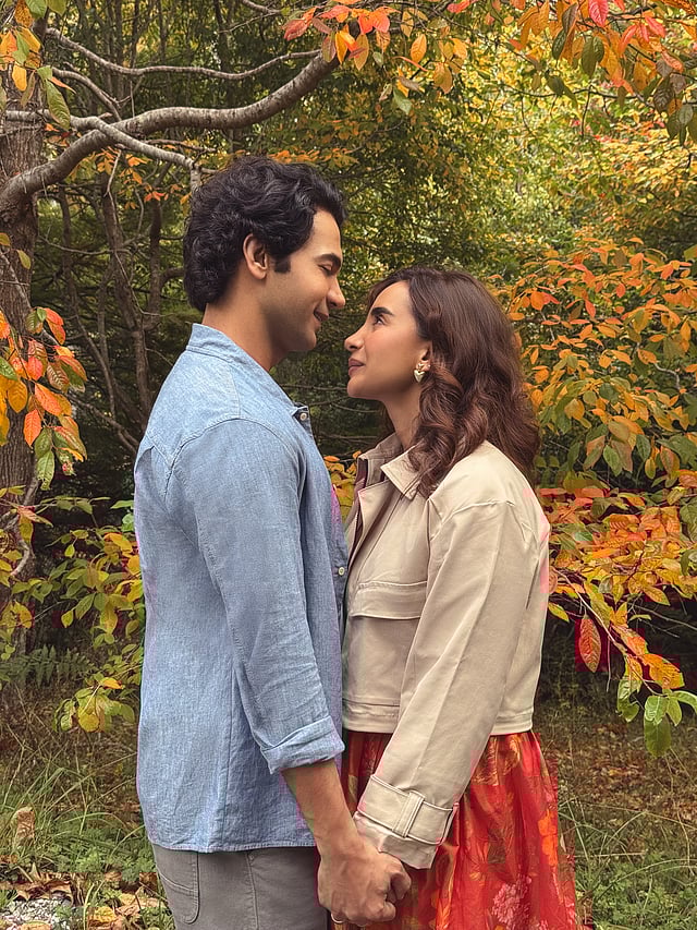 Rajkummar Rao and Patralekhaa Soak in New Zealand’s Autumn. See pics