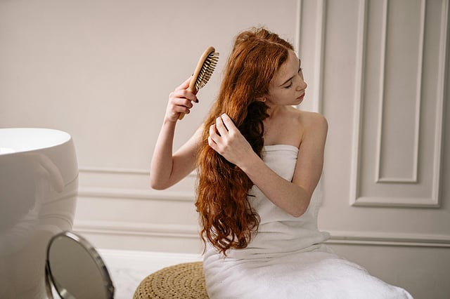 Towel drying is the most natural way of hair drying