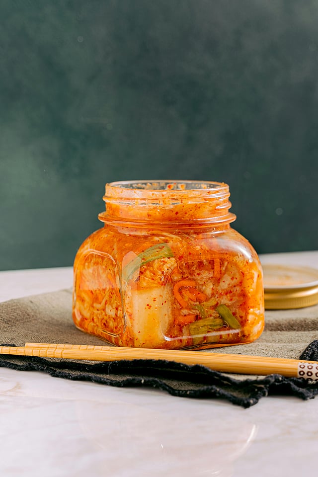 Kimchi contribute to anti-inflammatory and anti-microbial properties.