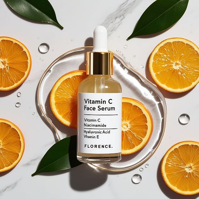 Vitamin C serums with high concentrations, often as high as 15% to 20%, can irritate sensitive skin