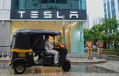 How much Tesla cost in India?
