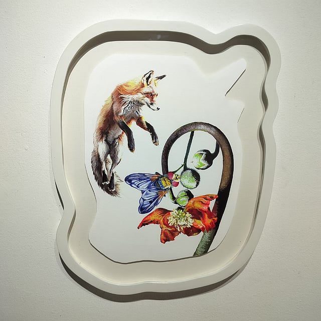 Artist Satadru Sovan Banduri showcases his multidisciplinary artworks at this exhibition in Hyderabad