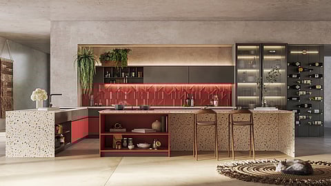 Spice-inspired Indian kitchen design