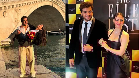 Ashish Chanchlani wrote "Finally" in the caption of his video with Elli AvrRam 