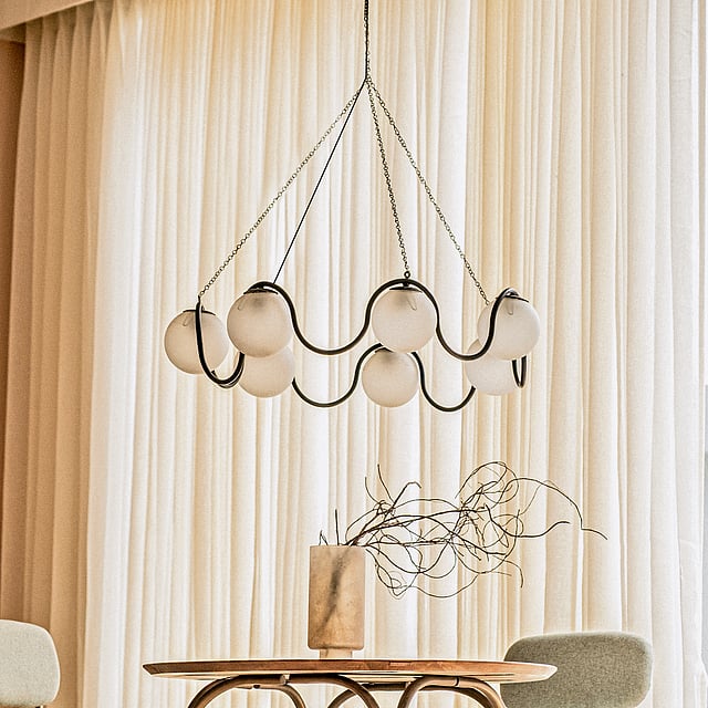 Billow Chandelier by Orange Tree  