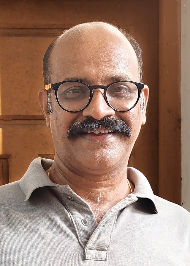 Tom Vattakuzhy’s exhibition The Shadows of Absence, currently showcased in Kolkata, explores love and light